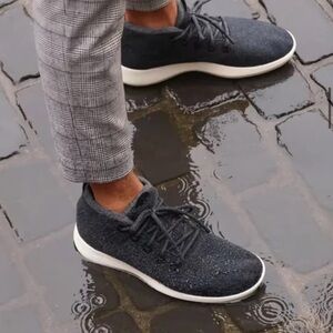 NWOT Allbirds Wool Runner Up High Top Mizzle Charcoal Grey Size 9